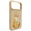 Etui Nimmy Lucky Fashion Cat MagSafe do iPhone 17 Pro brązowy